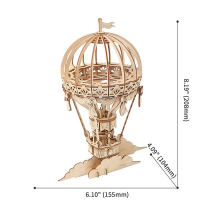 Robotime Hot Air Balloon 3D Wooden Puzzle