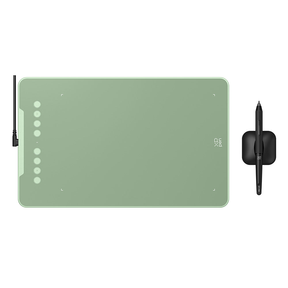 XPPen Deco01 V3 Graphics Drawing Tablet With Stylus Green