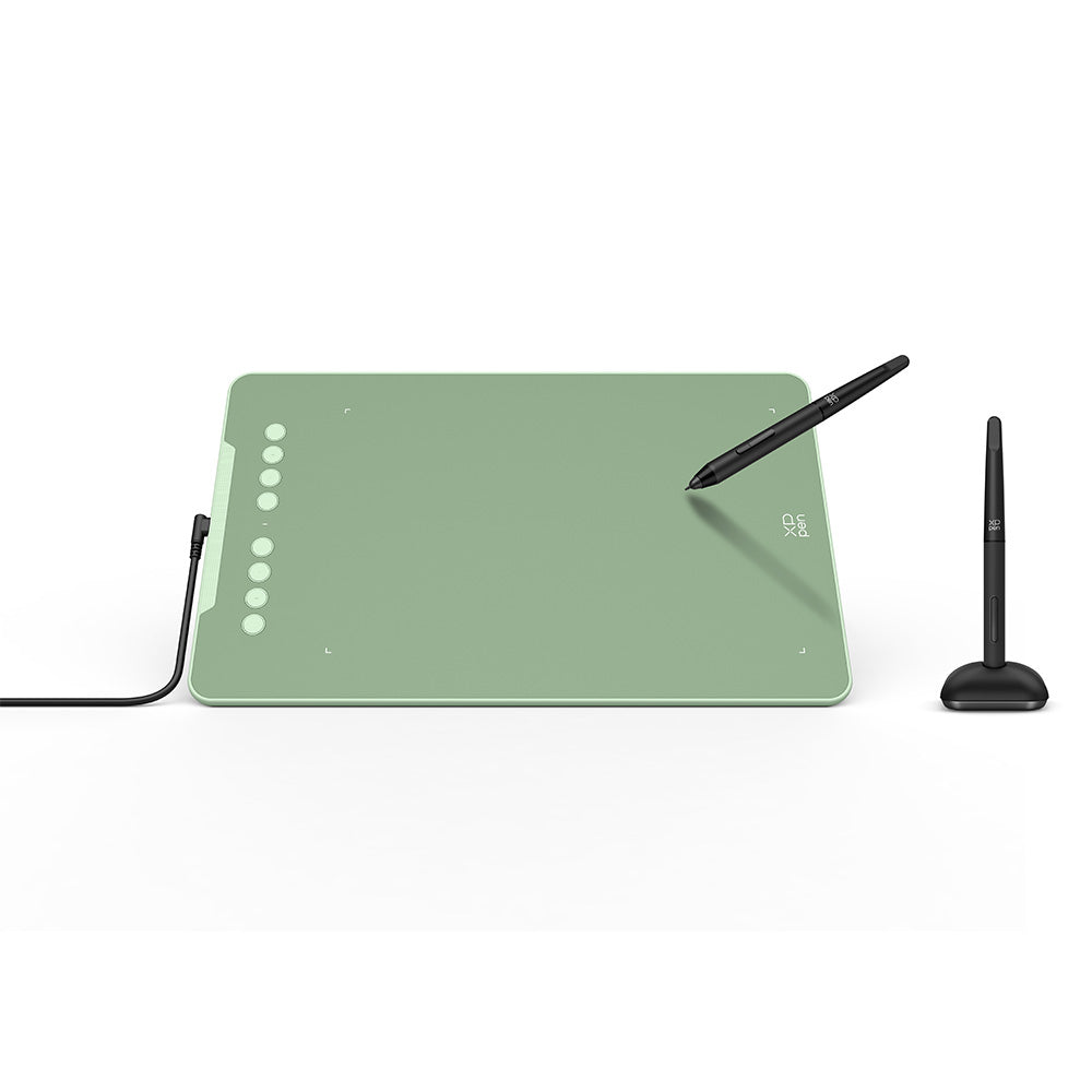 XPPen Deco01 V3 Graphics Drawing Tablet With Stylus Green