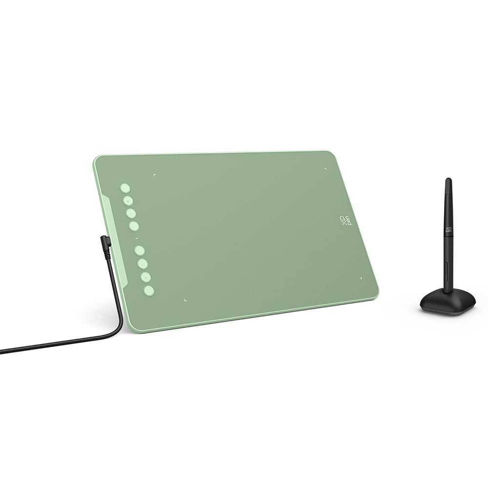 XPPen Deco01 V3 Graphics Drawing Tablet With Stylus Green