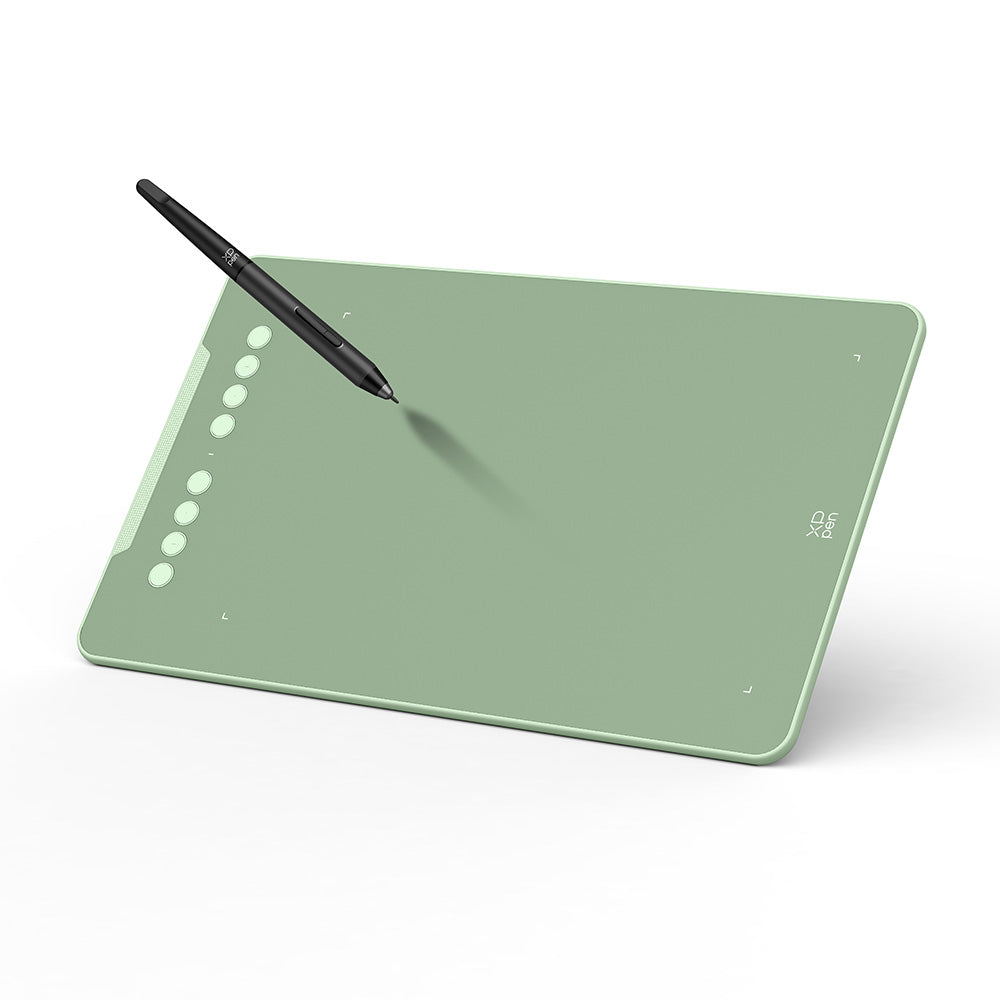 XPPen Deco01 V3 Graphics Drawing Tablet With Stylus Green