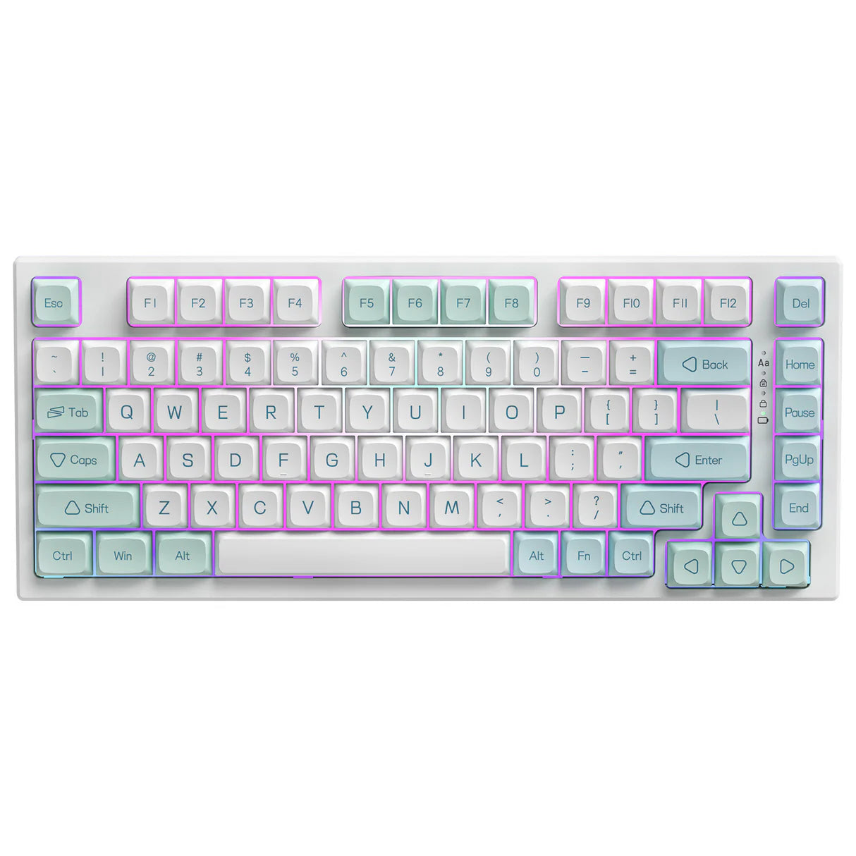 YUNZII YZ75 Pro Wireless Mechanical Keyboard with Hot Swappable Switches Mint