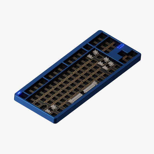 NuPhy Gem80 Barebones Wireless Custom Mechanical Keyboard Mystic Indigo