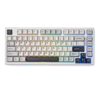 YUNZII YZ75 Pro Wireless Mechanical Keyboard with Hot Swappable Switches White