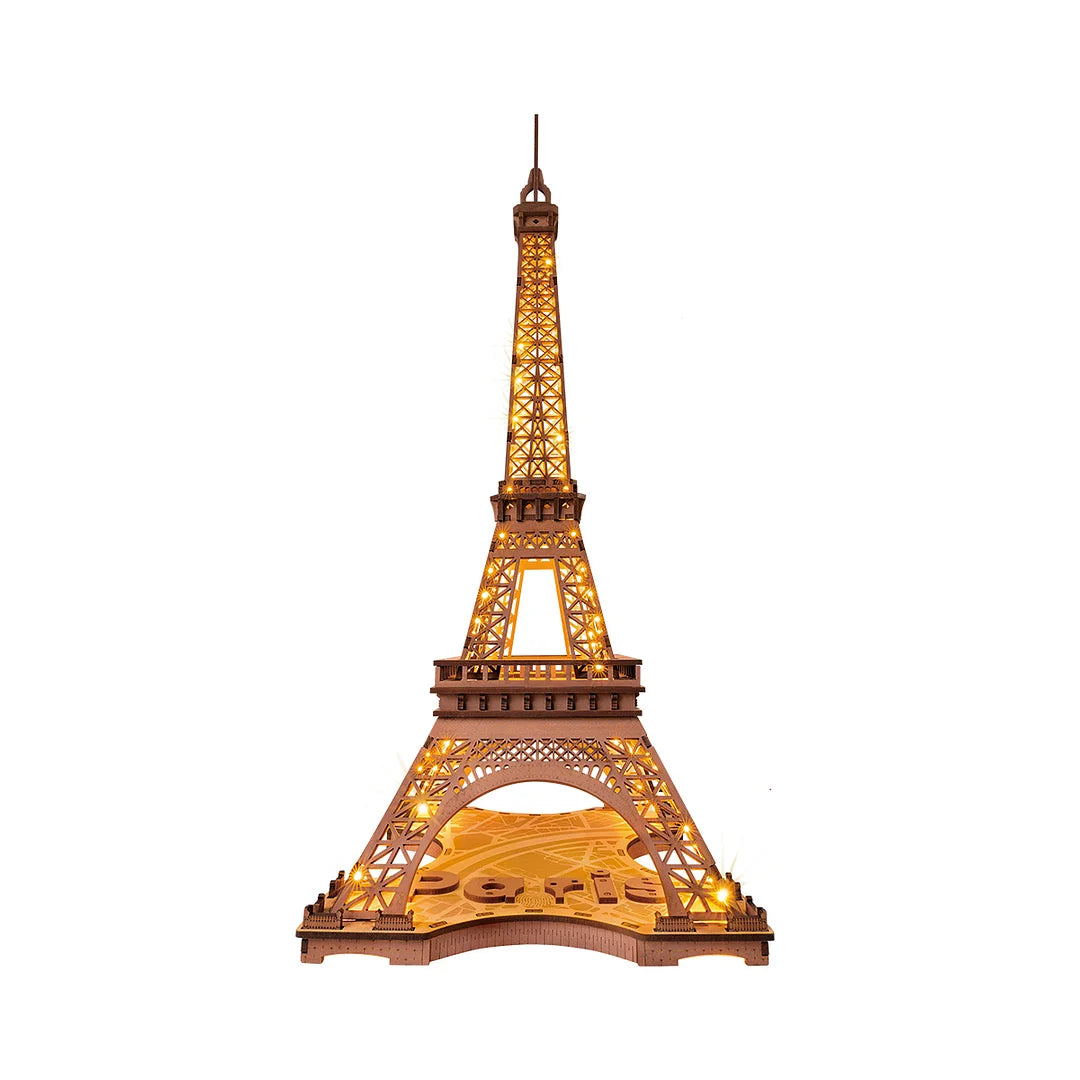 Robotime Night of the Eiffel Tower 3D Wooden Puzzle