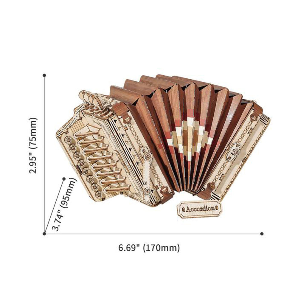 Robotime Accordion 3D Wooden Puzzle