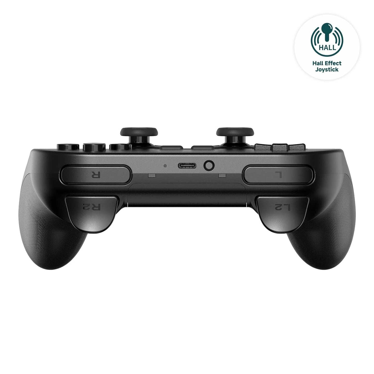 8Bitdo Pro 2 Wireless Bluetooth Gaming Controller & Hall Effect Joystick Black