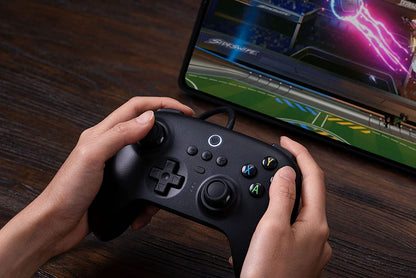 8BitDo Ultimate Wired Controller, USB Wired Controller for PC Windows 10, Android, Steam Deck, Raspberry Pi and Switch