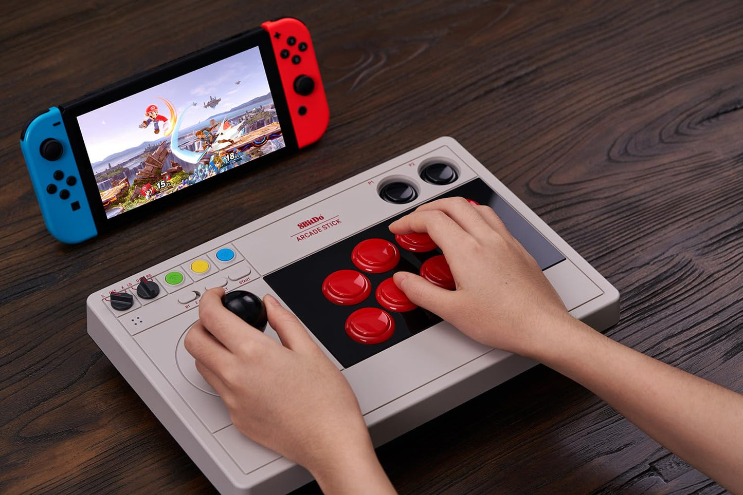 8Bitdo Retro Arcade Stick for Nintendo Switch & Windows