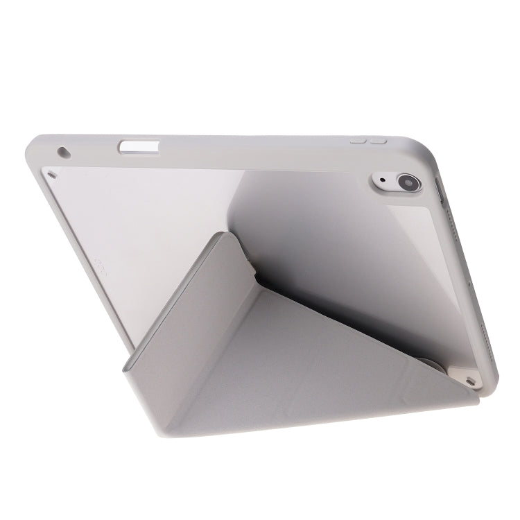 Origami Flip Cover & Stand For Apple iPad Air 10.9 inch 4th Gen & 5th Gen Grey