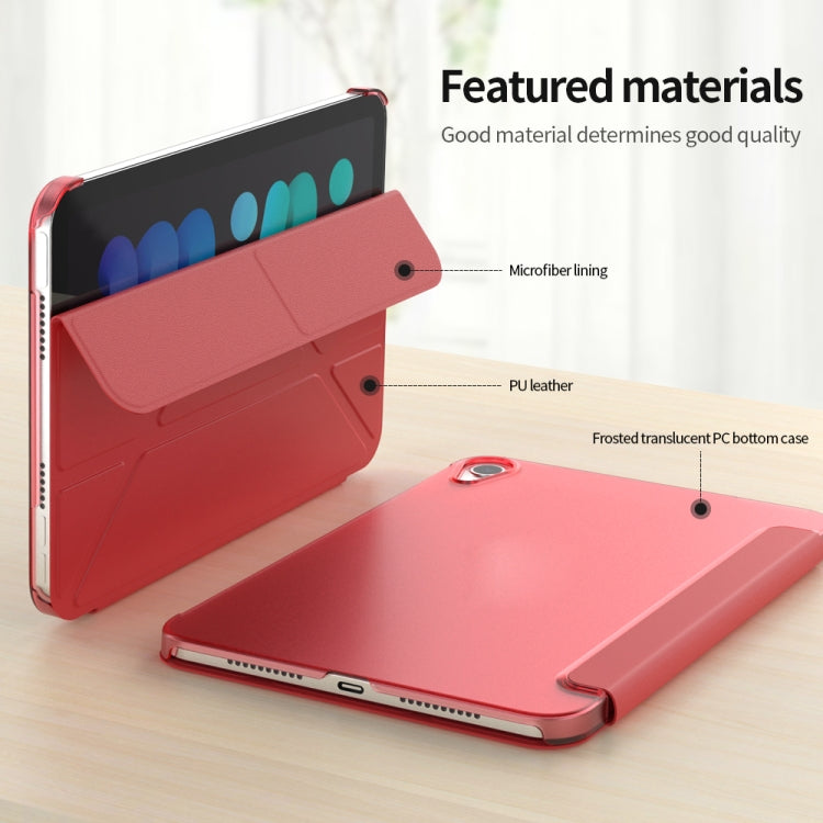 Origami Flip Cover & Stand With Pen Slot For Apple iPad Mini 6 2021 Sky