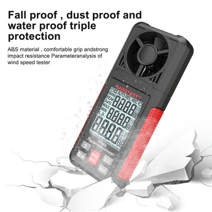 HABOTEST HT605 Portable Digital Display Handheld Wind Speed Tester