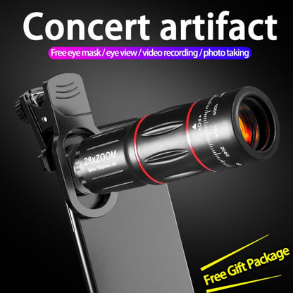 28X HD Mobile Phone Telephoto Camera Lens Telescope