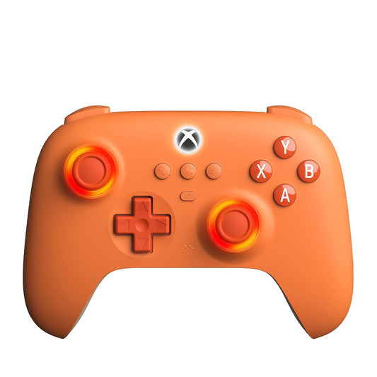 8BitDo Ultimate C Wired Controller for Xbox with Hall Effect Joysticks and Hall Triggers Orange