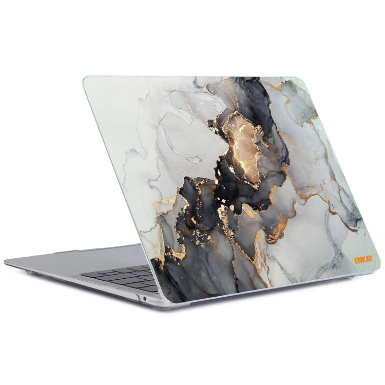 Patterned Hard Case Cover 2021 MacBook Pro 14 inch A2442 (M1) Gold Marble