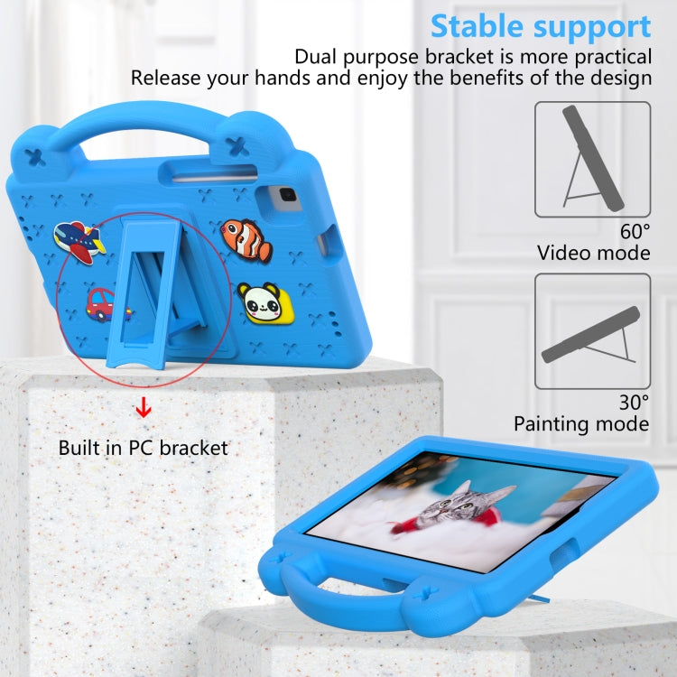 Kids Shockproof Cover Case for Galaxy Tab A7 Lite 2021 8.7 inch T220 / T225 Blue