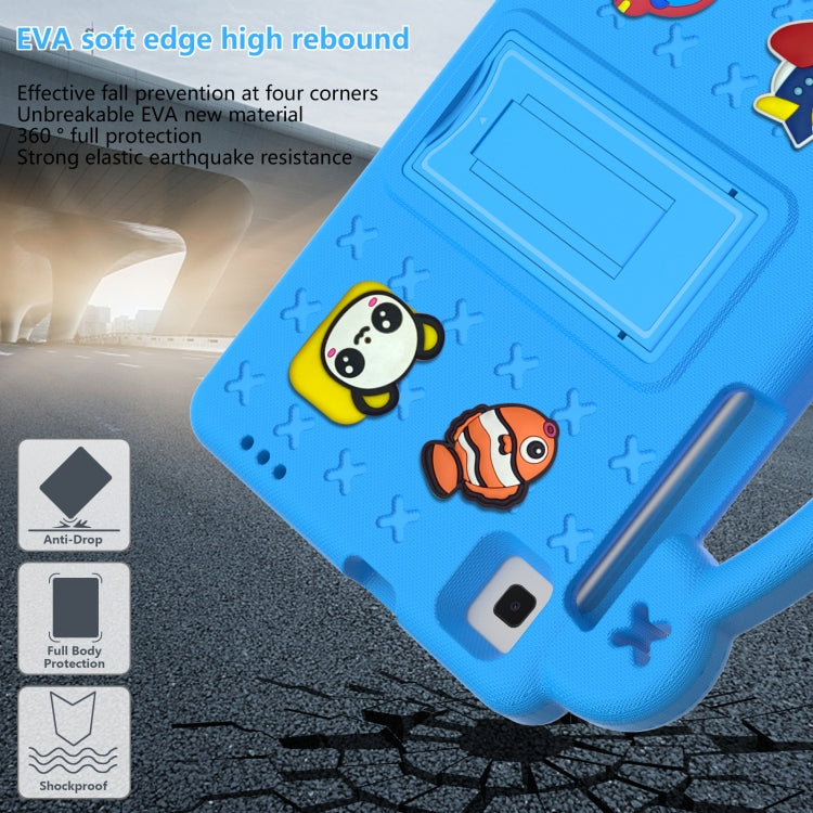 Kids Shockproof Cover Case for Galaxy Tab A7 Lite 2021 8.7 inch T220 / T225 Blue