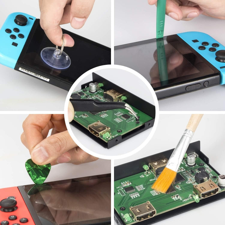 12 in 1 Repair Kit with Tools For Nintendo Switch Joy-Con Controllers