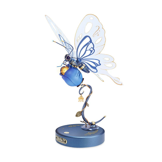 Robotime Butterfly DIY Mechanical 3D Puzzle Blue