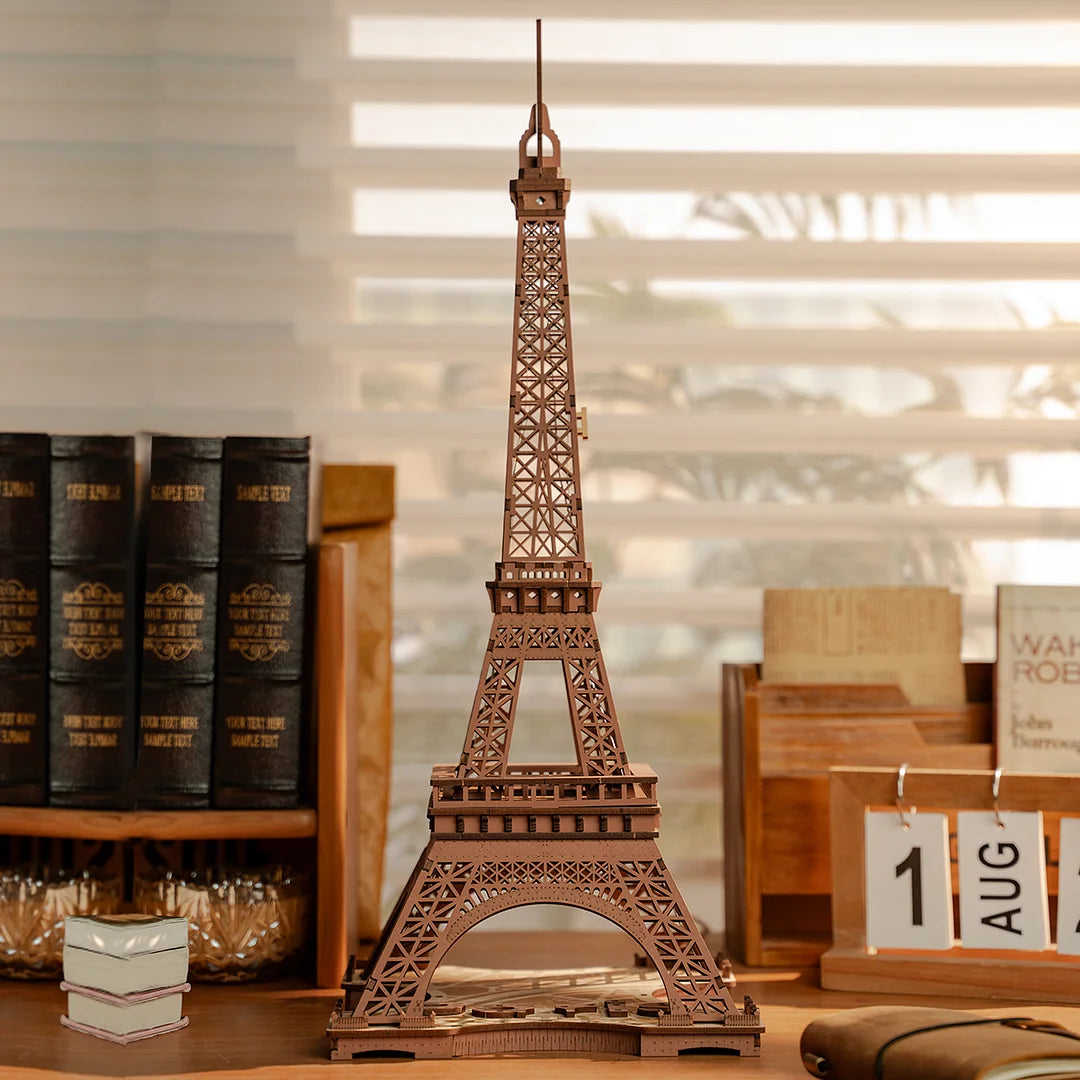 Robotime Night of the Eiffel Tower 3D Wooden Puzzle