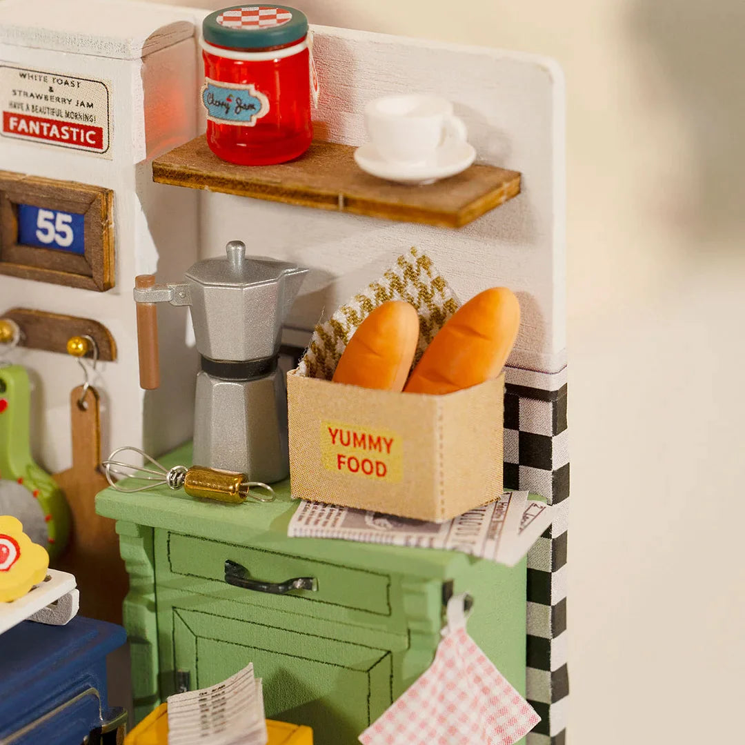 Afternoon Baking Time DIY Miniature Room Kit