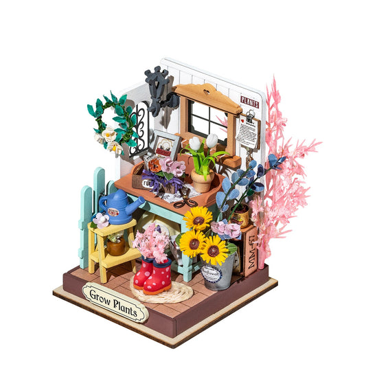 Robotime Dreaming Terrace Garden DIY Miniature Room Kit