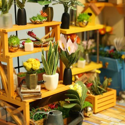 Robotime Cathy's Flower House DIY Miniature House