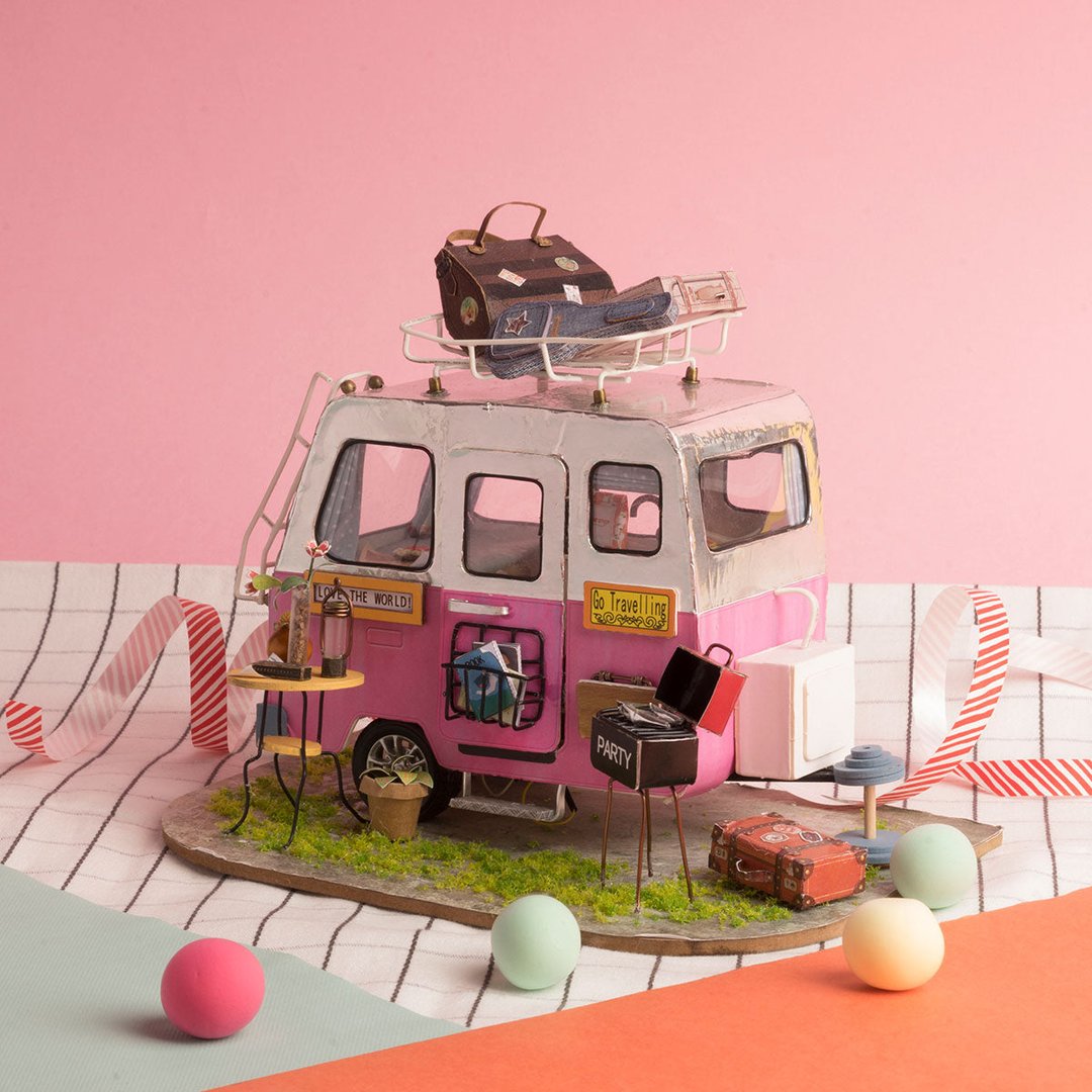 Dollhouse best sale camper kit