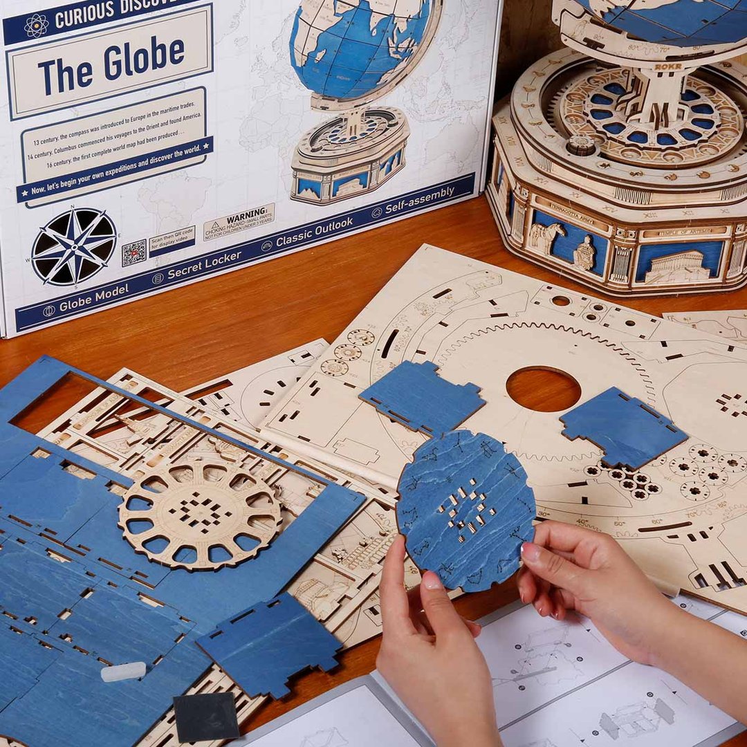 Robotime The Globe Model 3D Wooden Puzzle