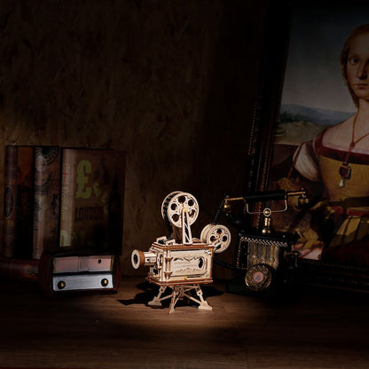 Robotime Vitascope Movie Projector 3D Wooden Puzzle